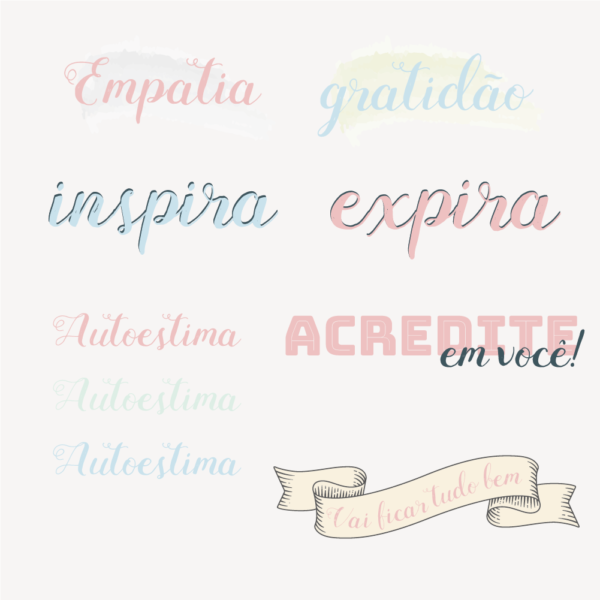 Pack Figurinhas "Abracin" - Image 2